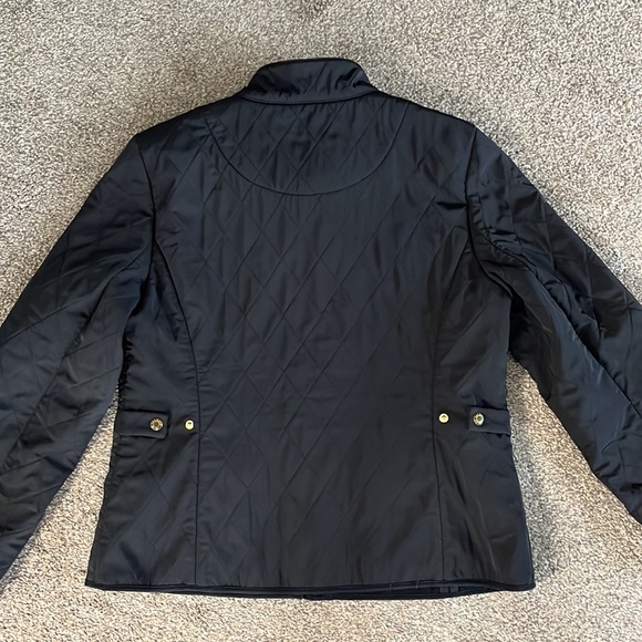 Talbots Quilted Snap Front Jacket Size L - Picture 4 of 9